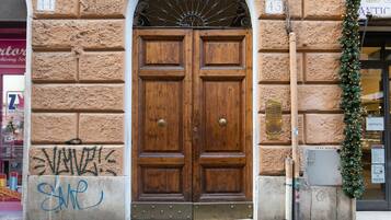 Fassade der Unterkunft