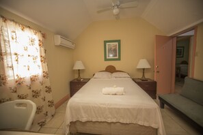 Basic Double Room, Non Smoking | Tempur-Pedic beds, desk, laptop workspace, iron/ironing board - Glimbaro's Guest House (Basseterre)