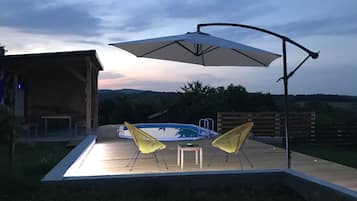 Front of property – evening/night