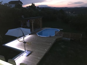 Front of property – evening/night - Holiday Home David (Sveti Ivan Zelina)
