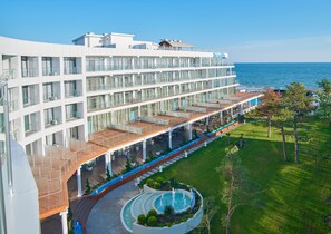 Façade de l’hébergement