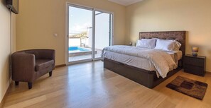 Villa, 3 Bedrooms, Private Pool, Ocean View | 3 bedrooms, blackout drapes, iron/ironing board, free cribs/infant beds