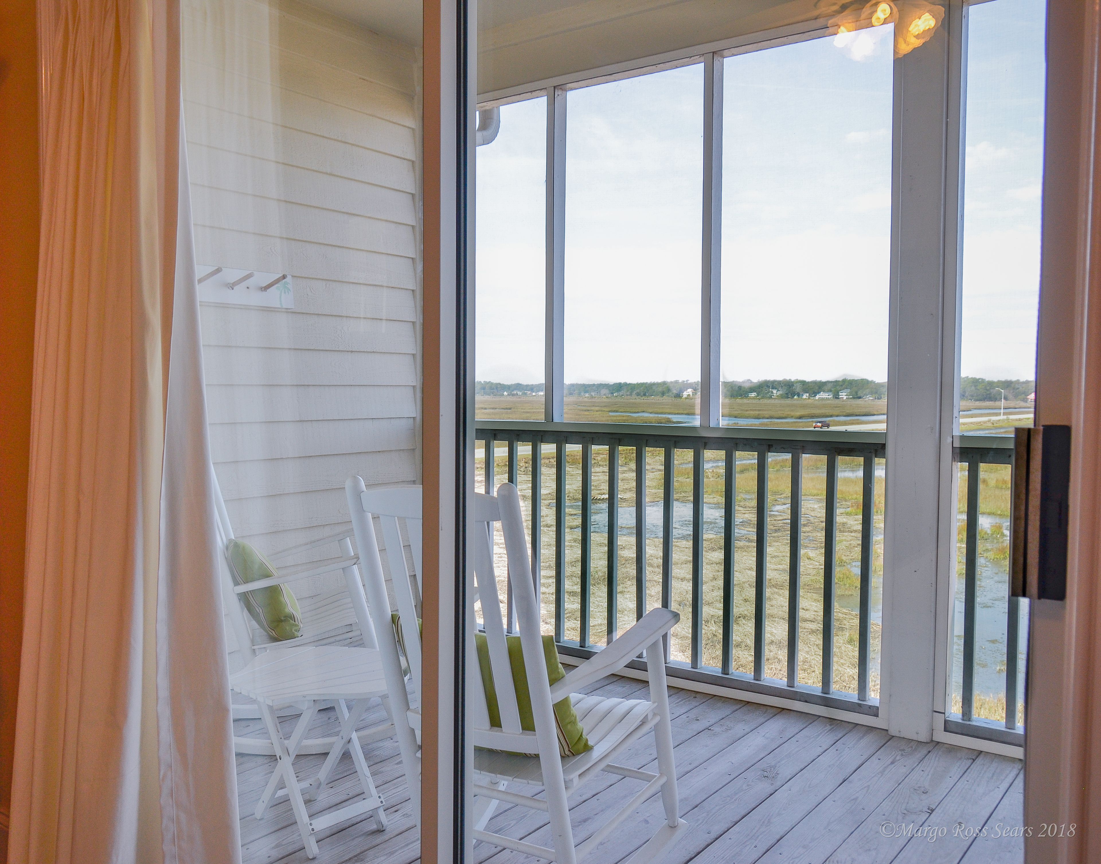 Habitación estándar, 1 cama King size, para no fumadores (Charleston) | Vista del balcón