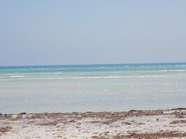 On the beach