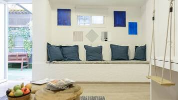 1 bedroom, blackout curtains, iron/ironing board, free WiFi