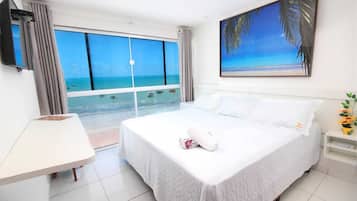 Basic Double Room, Non Smoking, Sea View | Minibar, free WiFi
