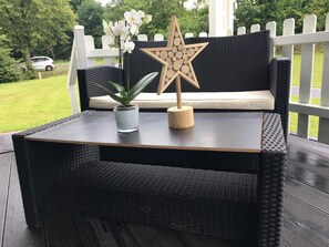 Terrace/patio - Landgut Jungfleisch (Schoenenberg-Kuebelberg)