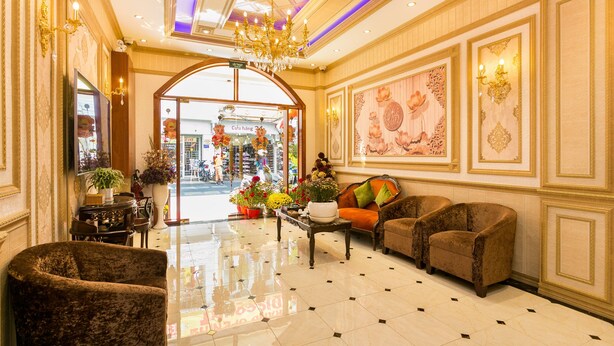 Living area - Indochine Ben Thanh Hotel & Apartments (Ho Chi Minh City)