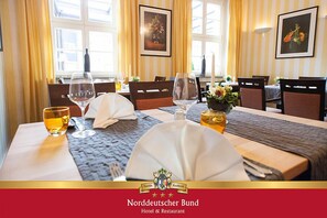 Daily buffet breakfast (EUR 8.50 per person)