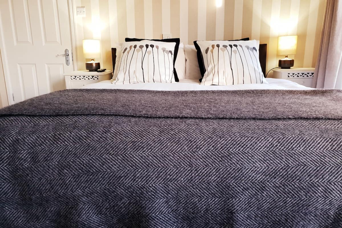 Comfort tweepersoonskamer, niet-roken, uitzicht op tuin | 1 slaapkamer, luxe beddengoed, individueel gedecoreerd