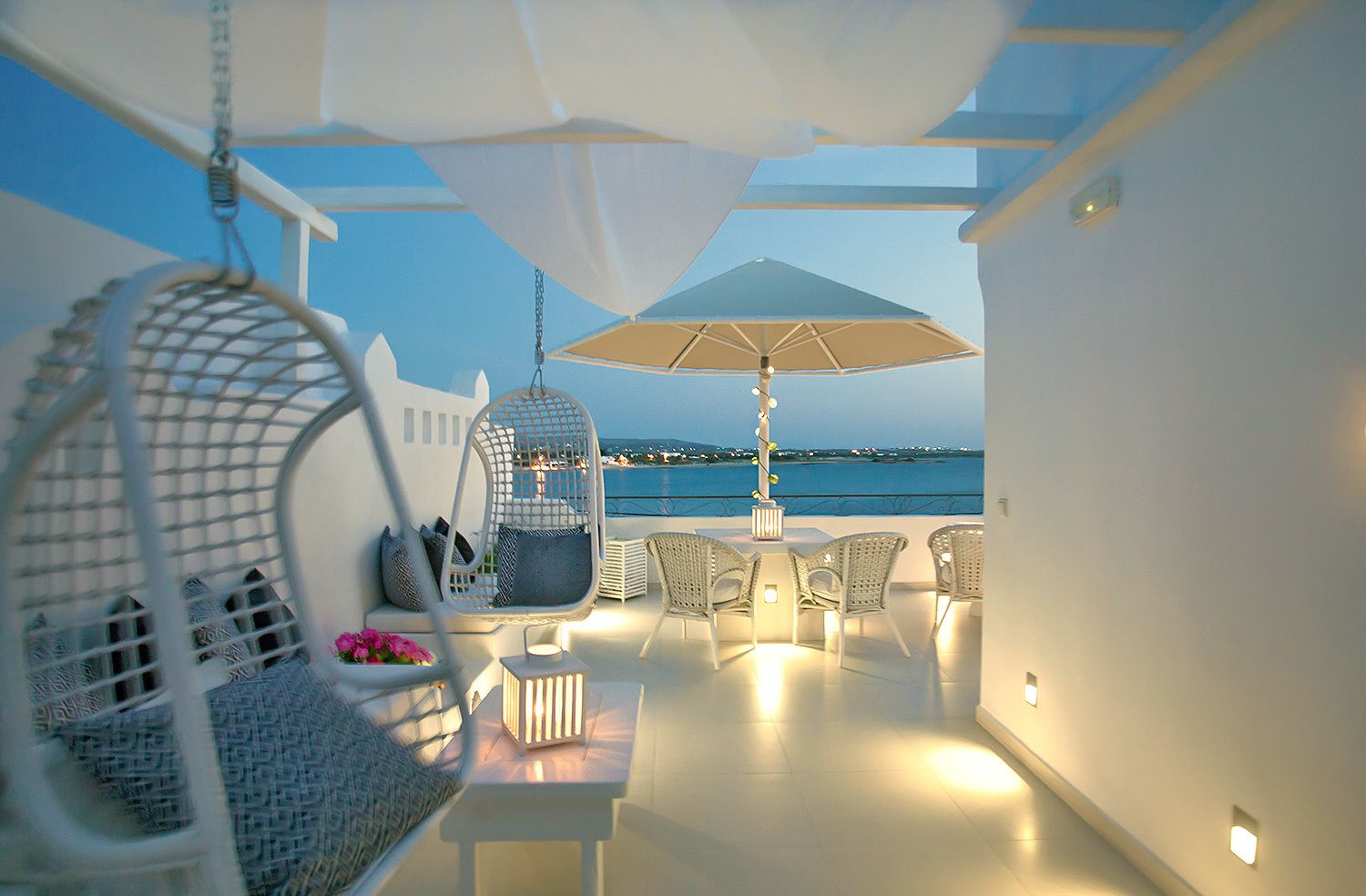 Habitación doble superior, vista al mar (Third Floor) | Vista del balcón