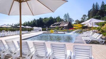 Indoor pool, outdoor pool