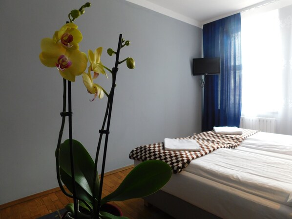 Basic Twin Room | In-room safe, iron/ironing board, free WiFi, bed sheets