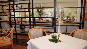 Daily buffet breakfast (EUR 11 per person)