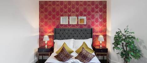 Executive Apartment, 1 Bedroom (Flat 4) | 1 phòng ngủ, trang trí khác biệt