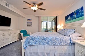 2 slaapkamers, een bureau, een strijkplank/strijkijzer, gratis wifi