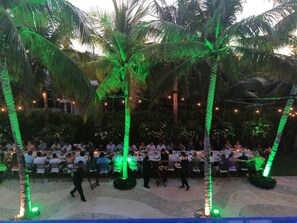 Bröllopsområde utomhus