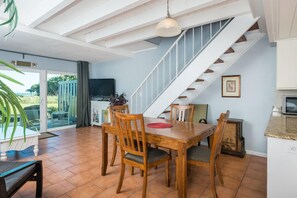 Dining - **Licensed **Totally Remodeled (2020Oceanfront Townhome with ocean views (Indialantic)