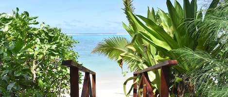 Beach nearby, beach towels