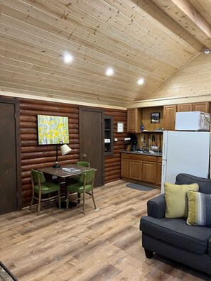 DVD player, video library