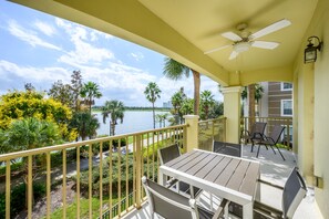 Outdoor dining - Vista Cay Resort 2100 SF 3BR Condo - Epic Universe, Occc, Sea World, Int'l Dr. (Orlando)