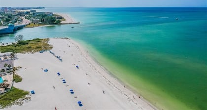 A 2 BR, 2 BA Downstairs Unit right across the street from John's Pass Village!