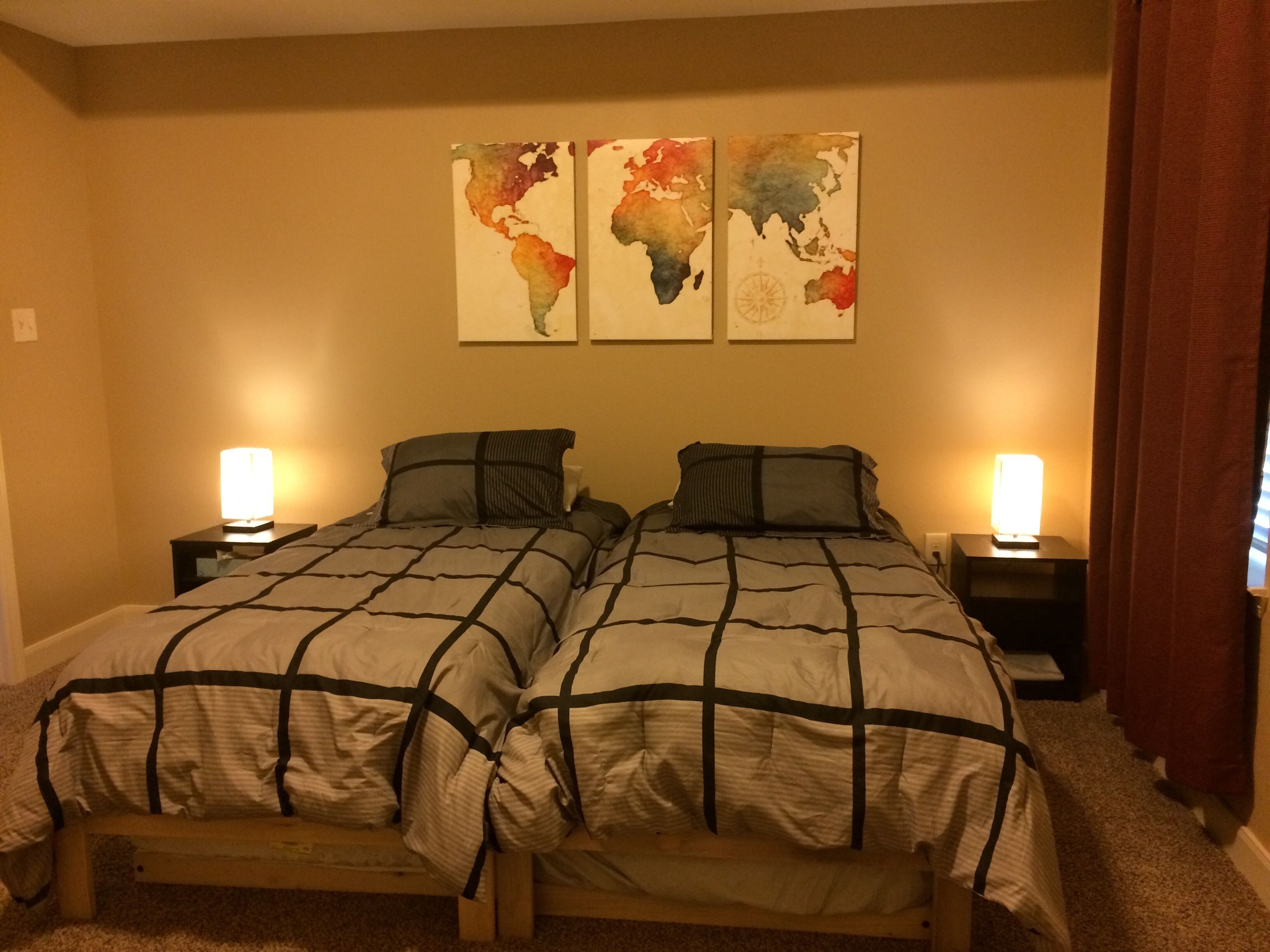2 Schlafzimmer, Reisekinderbett, kostenloses WLAN, Bettwäsche