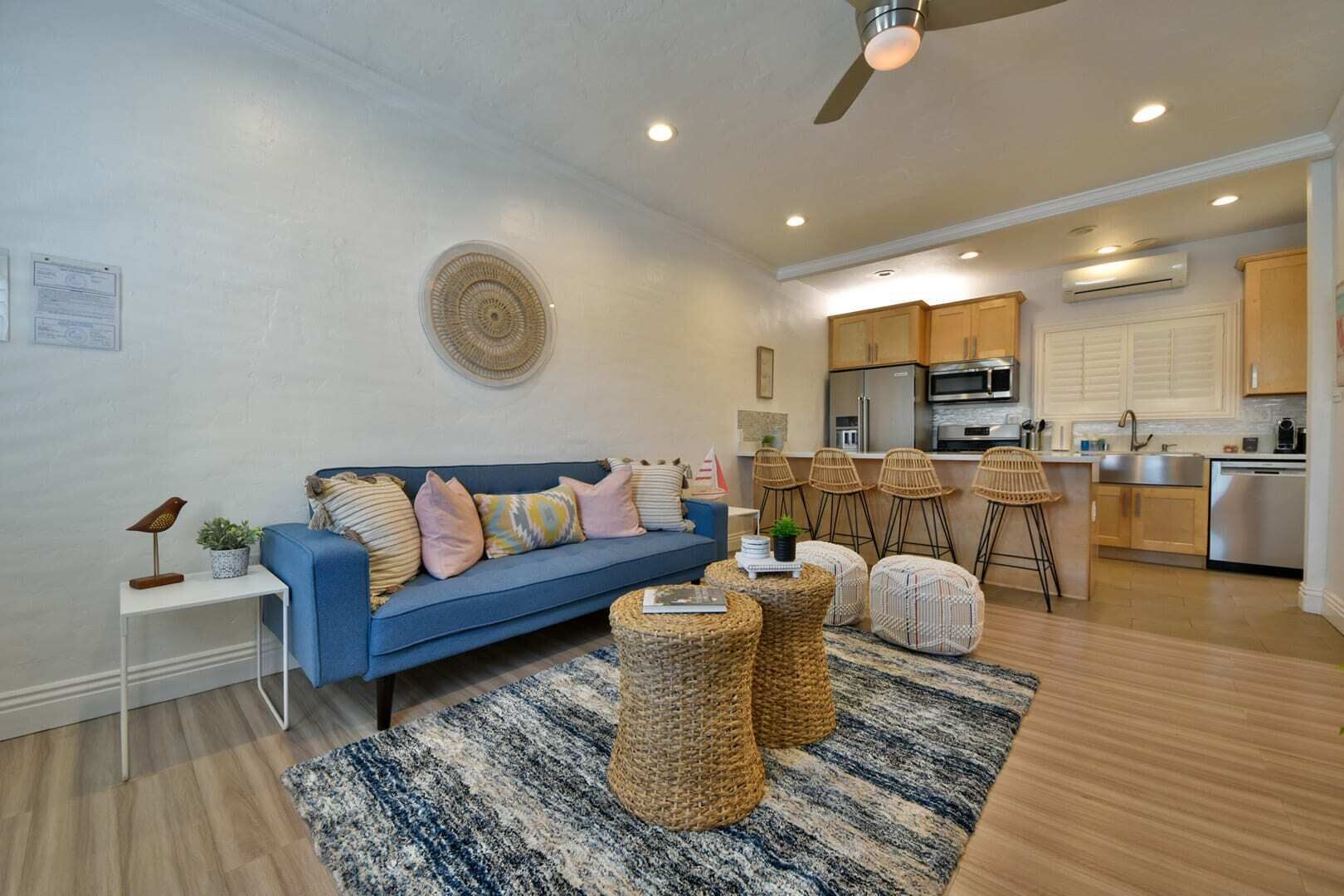 Ultra-modern Paradise Home w/ Bidet & Work Desk!