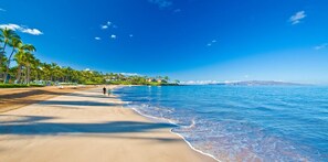 On the beach, sun loungers, beach towels - Wailea Beach Villas Luxury Four Bedroom Condo L109 Ginger And Palms (Wailea-Makena)