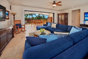 Smart TV, DVD player, books, video library - Wailea Beach Villas Luxury Four Bedroom Condo L109 Ginger And Palms (Wailea-Makena)