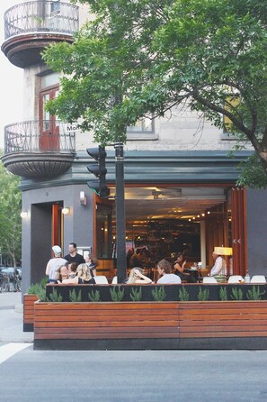 Restaurante al aire libre