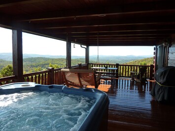 Enjoy the Spa, grill your dinner, watch the hummingbirds, or just read a book.