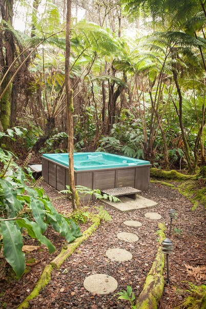 Lovely home with hot tub near Volcano National Park