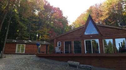 Peaceful cabin getaway close to Ellicottville and Holimont.