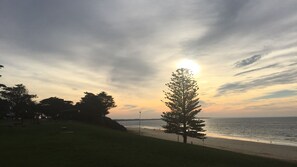 Beach nearby, beach towels