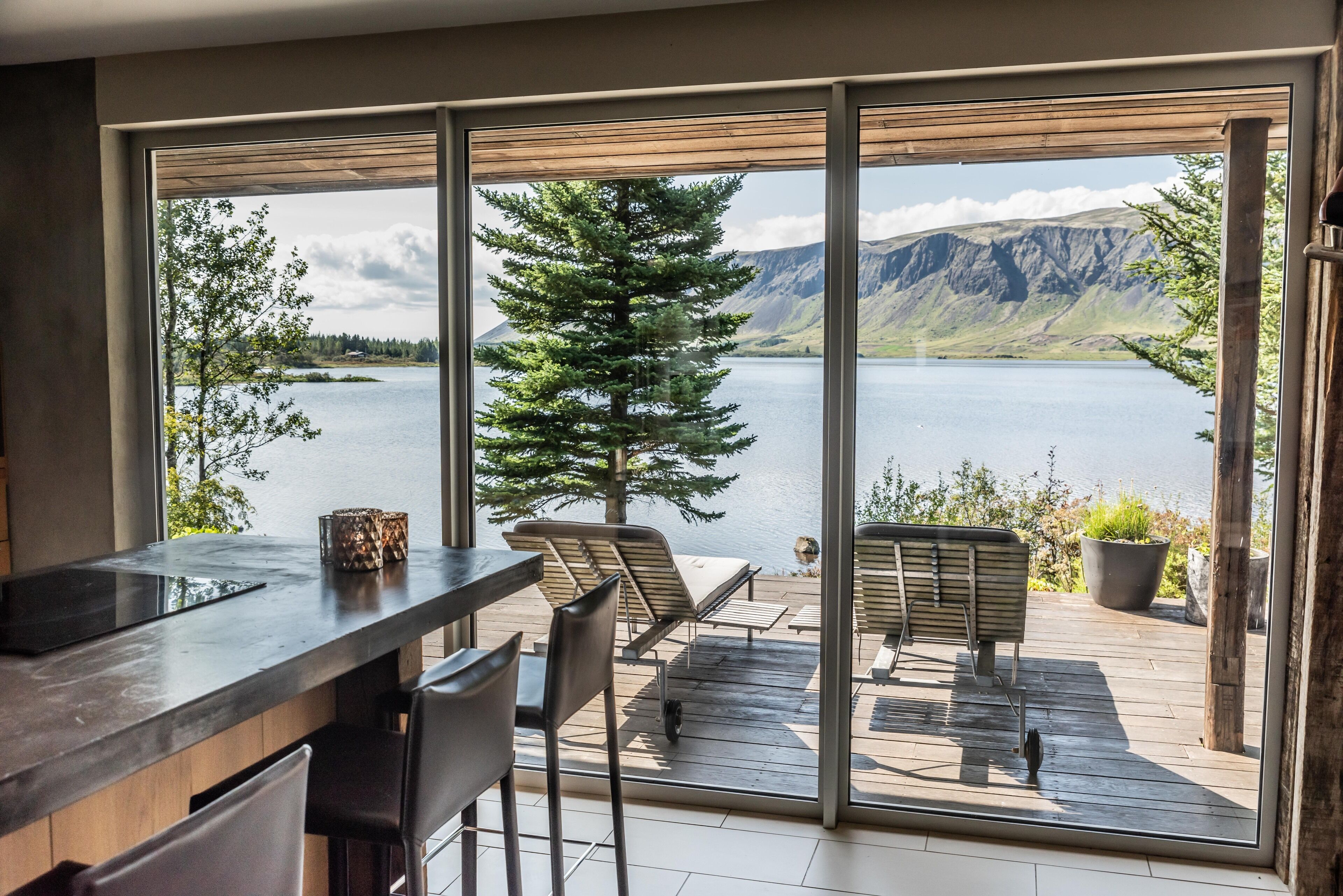 Kitchen with a view
