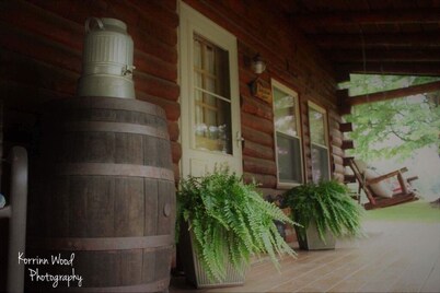 Sonshine Cabin is your own private park. With wildlife or a hike to the creek.