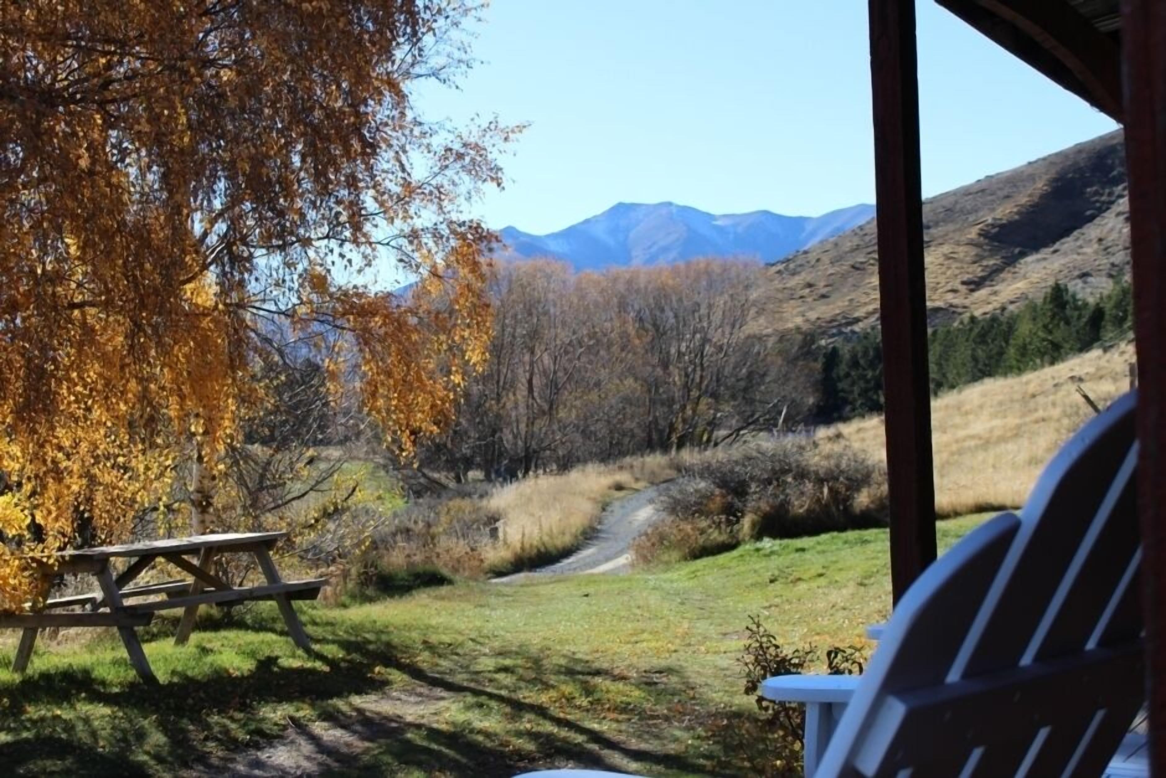 Autumn - view from cottage