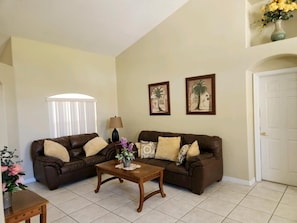 Smart TV, DVD player, books