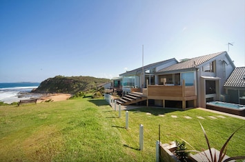 House and apartment overlook the beach