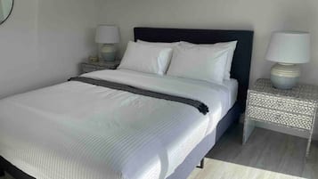 2 bedrooms, iron/ironing board, travel crib, WiFi