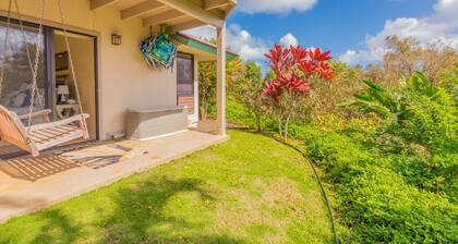Hanalei Bayn huvila 2Br 2. 5 ba 2 vuoristomaisemilla (HBV24)