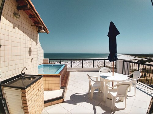 Beautiful Penthouse on the Beachfront of Praia Grande