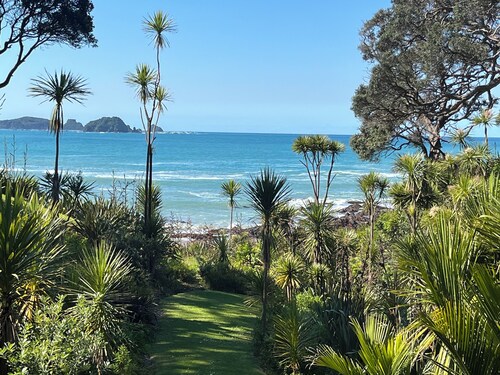 Absolute waterfront, private paradise. Native gardens, abundant bird life.