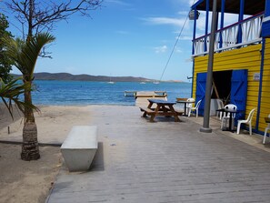 Outdoor dining - El Velero in Boqueron (Cabo Rojo)
