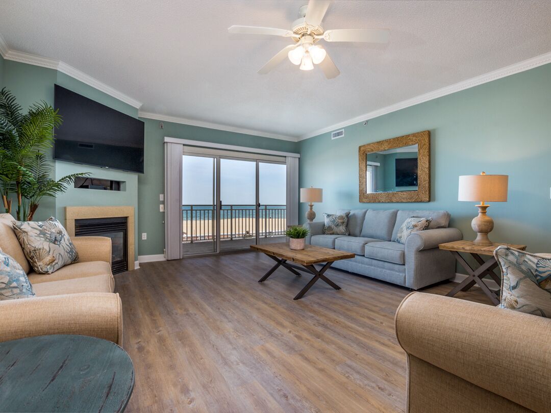 Oceans Pointe 202 - Hello Beautiful - oceanfront 3br condo on 12th & boardwalk 