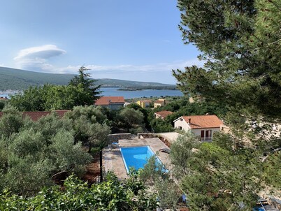 Lily mediterranean apartments with a sea view & heated shared pool