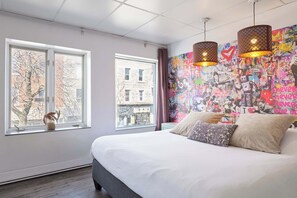 2 bedrooms, iron/ironing board, travel crib, WiFi