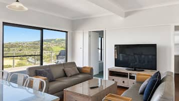 Smart TV, DVD player, ping pong