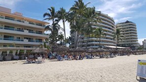 Am Strand, Strandtücher